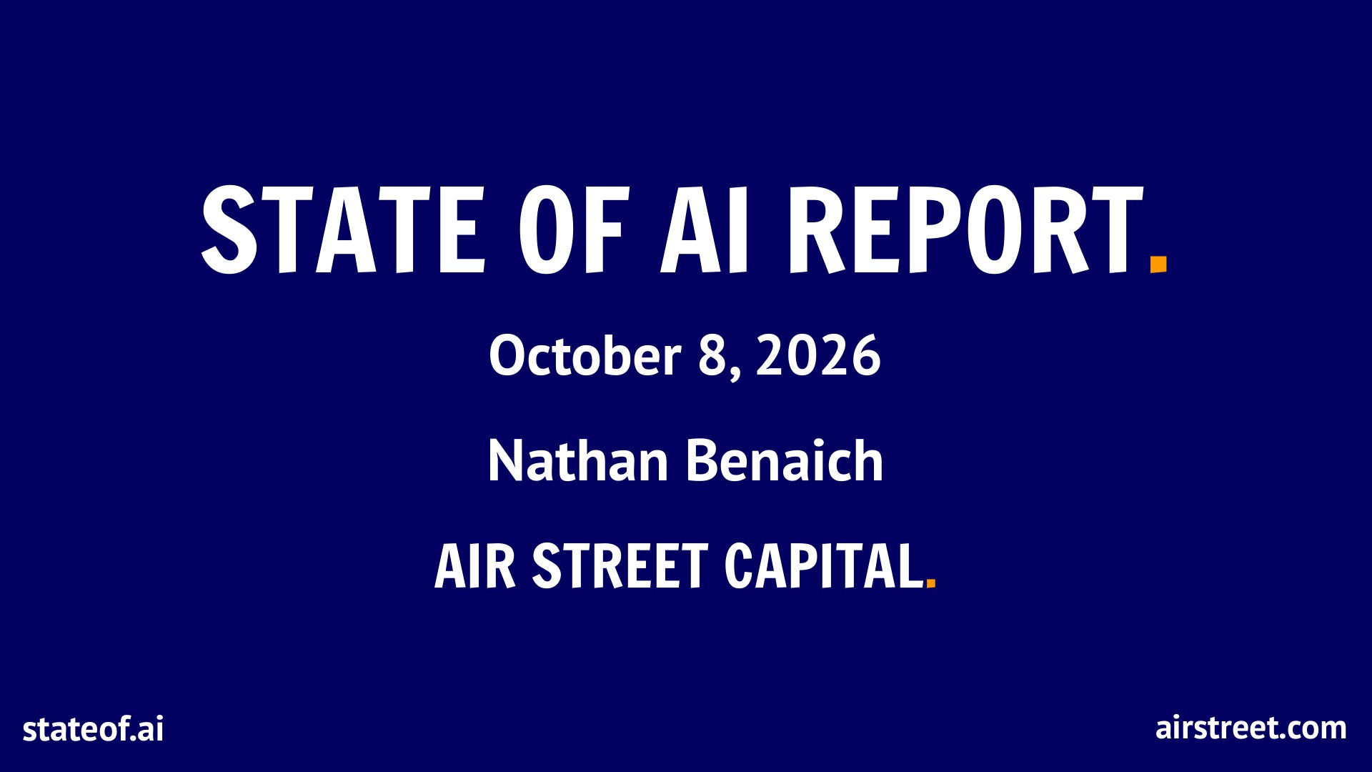 State of AI 2026: 성능, 에이전트, 인프라, 비즈니스, AI 주권